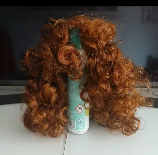 Lote de pelucas negras disfrazes