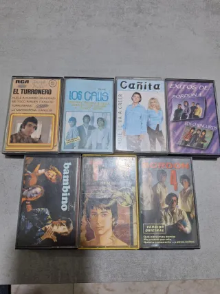 Cintas cassettes todas 20€