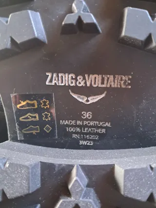 Botas Ride de Zadig et Voltaire.
