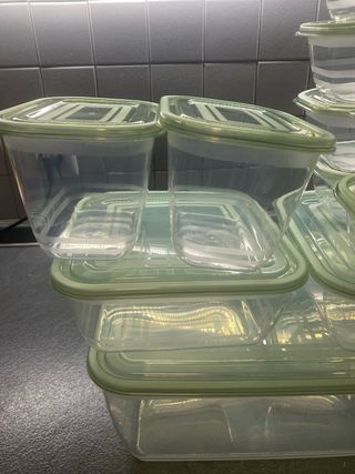 13 Contenitori Salva Freschezza Vetro/Plastica