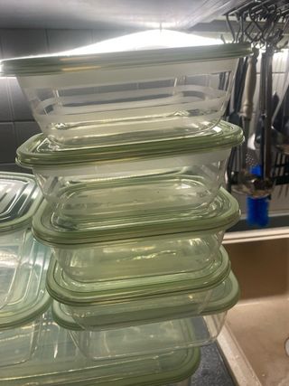 13 Contenitori Salva Freschezza Vetro/Plastica