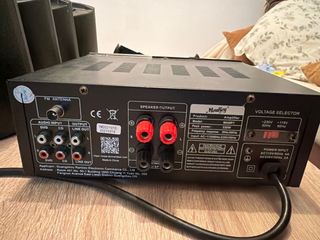 Amplificador Karaoke MOUKEY MAMP1 con altavoces