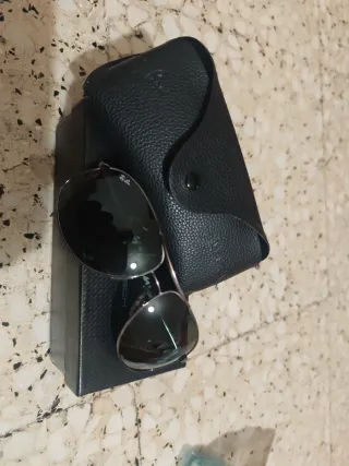 Gafas Ray-Ban Aviator Negro/Plata