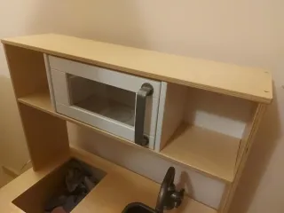 Cocinita de juguete de madera