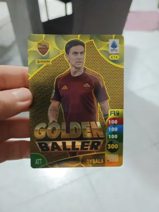 Carta Golden Boller Dybala Serie A 474