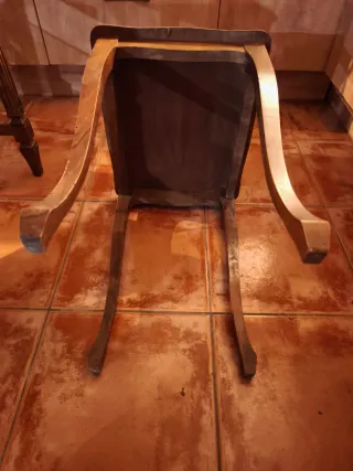 Mesita auxiliar madera pequeña