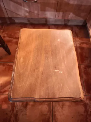 Mesita auxiliar madera pequeña
