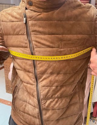 Chaqueta de ante Massimo Dutti