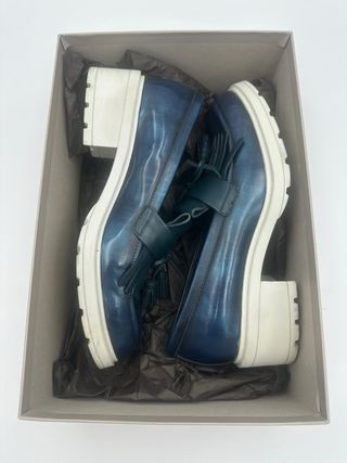 Mocassini Hogan donna blu/petrolio