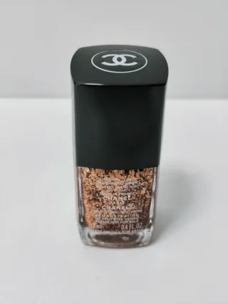 Chanel Le Top Coat Lamé Rouge Noir