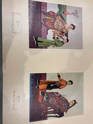Litografía Arte Chino
