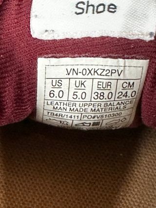 Vans Scarpe da Ginnastica Bordeaux Tg 38