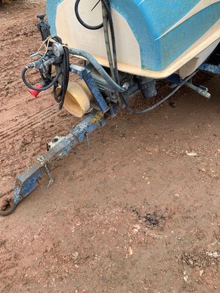 Cuba de fumigar con enrollador