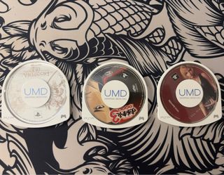 Pack 3 Juegos PSP UMD Japonés