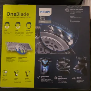 Pack Afeitadora Philips S5898 + OneBlade nuevo