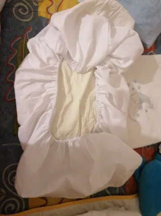 Sábana para cuna de 120cm. De verano