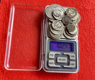 100 GRAMOS DE MONEDAS PLATA DEL MUNDO