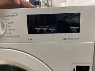 Lavadora integrable  Bosch 8 kg EcoSilence Drive