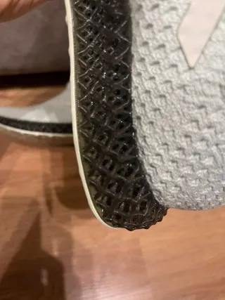 Zapatillas Adidas Mujer 4D Gris/Blanco