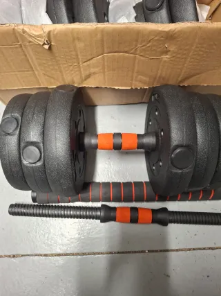 Set Mancuernas Ajustables 30kg