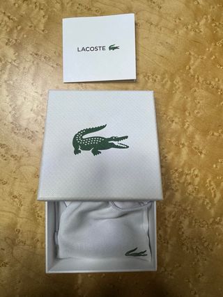 Pulsera Lacoste Negra