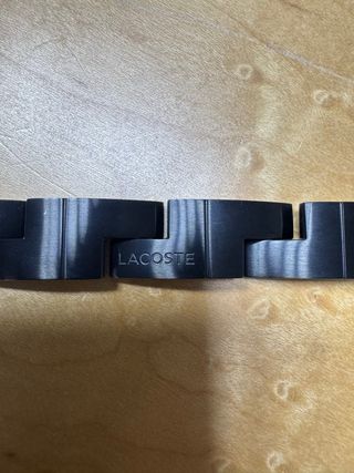 Pulsera Lacoste Negra