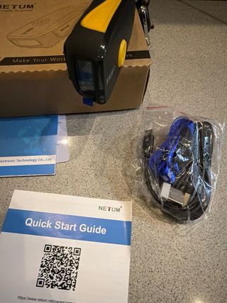 Lector de códigos de barras NETUM