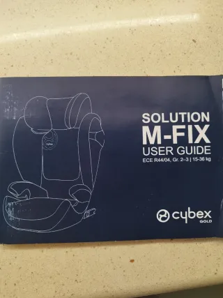 Silla coche Cybex Gold Grupo 2/3 con poco uso