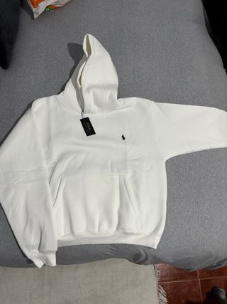 Sudadera Polo Ralph Lauren Blanca Talla M