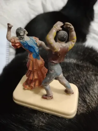 Adorno flamenco bailaor y bailaora antiguo