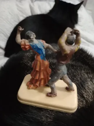 Adorno flamenco bailaor y bailaora antiguo