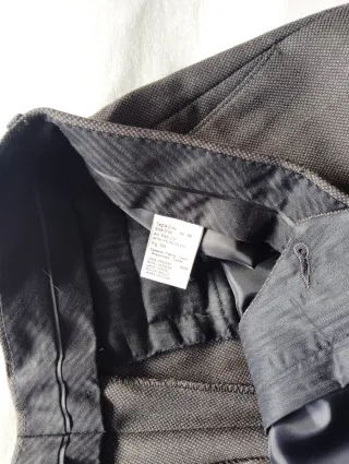 Traje lana virgen Gruppo Clark marrón