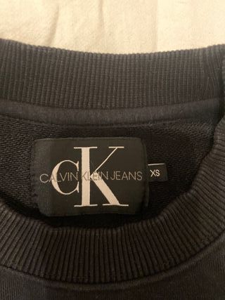 Sudadera Calvin Klein Negra