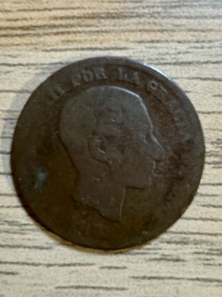 Vecchia moneta d'argento