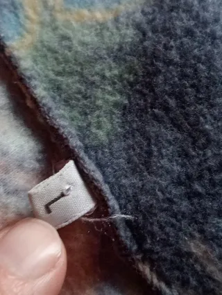 Felpa unisex in pile - Vintage