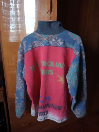 Felpa unisex in pile - Vintage