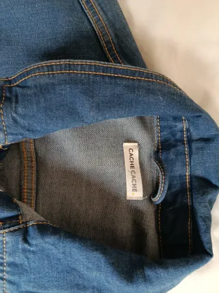 Cazadora vaquera azul