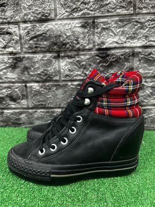 Converse 36.5 nere e rosse