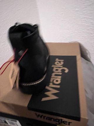 Botas Wrangler Hombre Talla 42 Negras