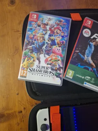 Nintendo Switch Blanca + Juegos