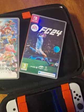 Nintendo Switch Blanca + Juegos