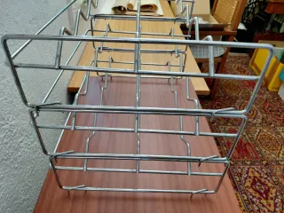 Botellero Metálico Plateado