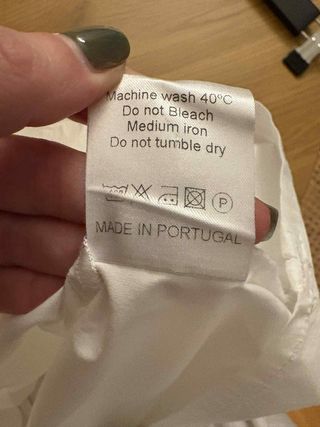 Camisa Busnel Blanca Talla S