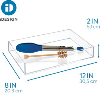Organizzatore per cassetti iDesign Clarity, Extra Large