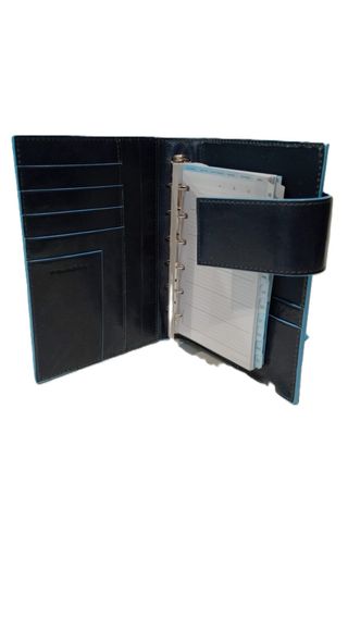 Piquadro Porta Agenda Blu