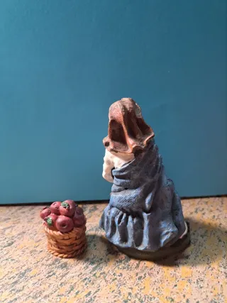 Figura Belén Mujer con Cestas