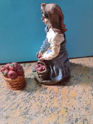 Figura Belén Mujer con Cestas