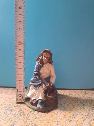 Figura Belén Mujer con Cestas