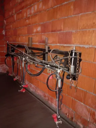 Barra de tratamiento para viña de por encima