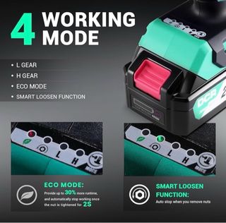 Llave de impacto inalámbrica DCA 20V